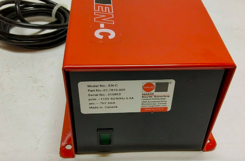 EN-C Power Pack Transformer 115V to 7kV Haug 01.7810.000